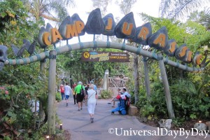 Islands of Adventure - Camp Jurassic - UniversalDayByDay