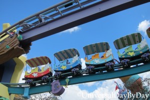 Islands of Adventure - The High in the Sky Seuss Trolley Train Ride -4 UniversalDayByDay