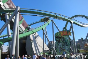 Islands of Adventure - The Incredible Hulk Coaster - UniversalDayByDay